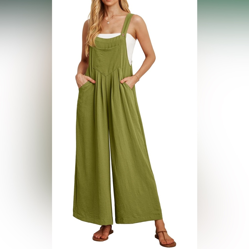 Olive Green Jumpsuit